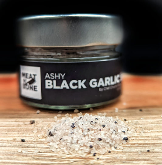 Ashy Black Garlic Salt
