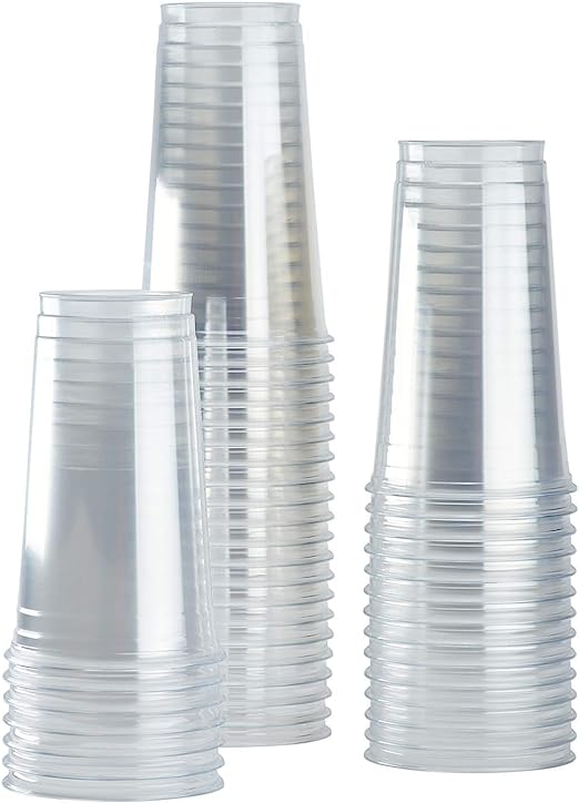 Disposable Plastic Glasses for Smoothies